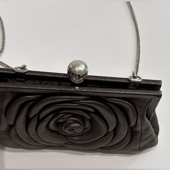 🌼 BRIGHTON Chianti My Michelle Mini Bag Clutch (Pewter) 🌼 - Picture 4 of 12